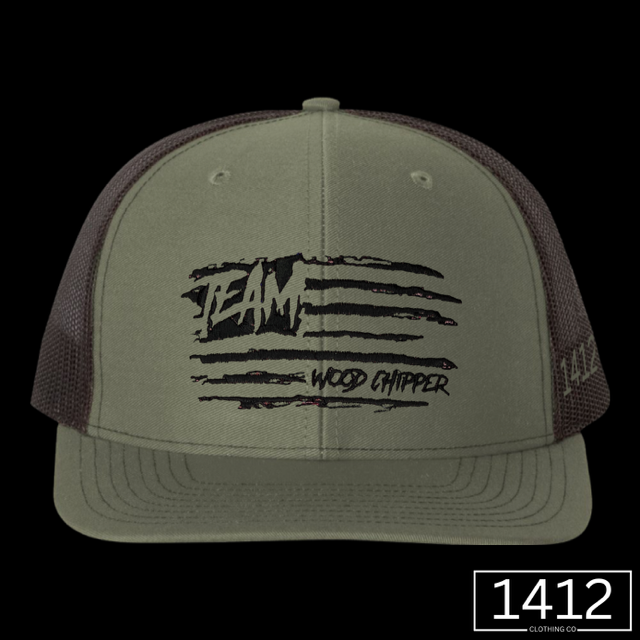 "TEAM WOOD CHIPPER FLAG"